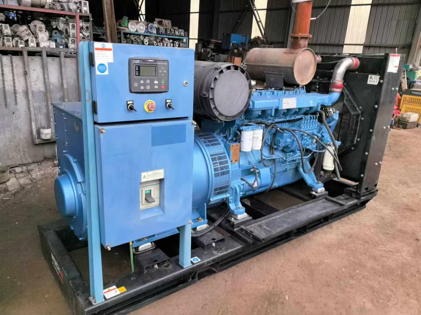 新青500kW 柴油发电机组可带动设备功率的计算公式是什么?
