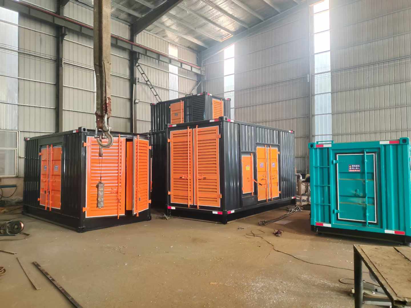 新青500kw柴油发电机组可以带动多少功率设备?